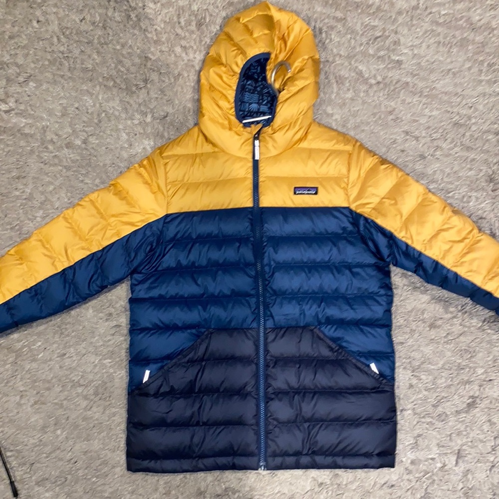 Patagonia Kids' Reversible Down Sweater Hoody